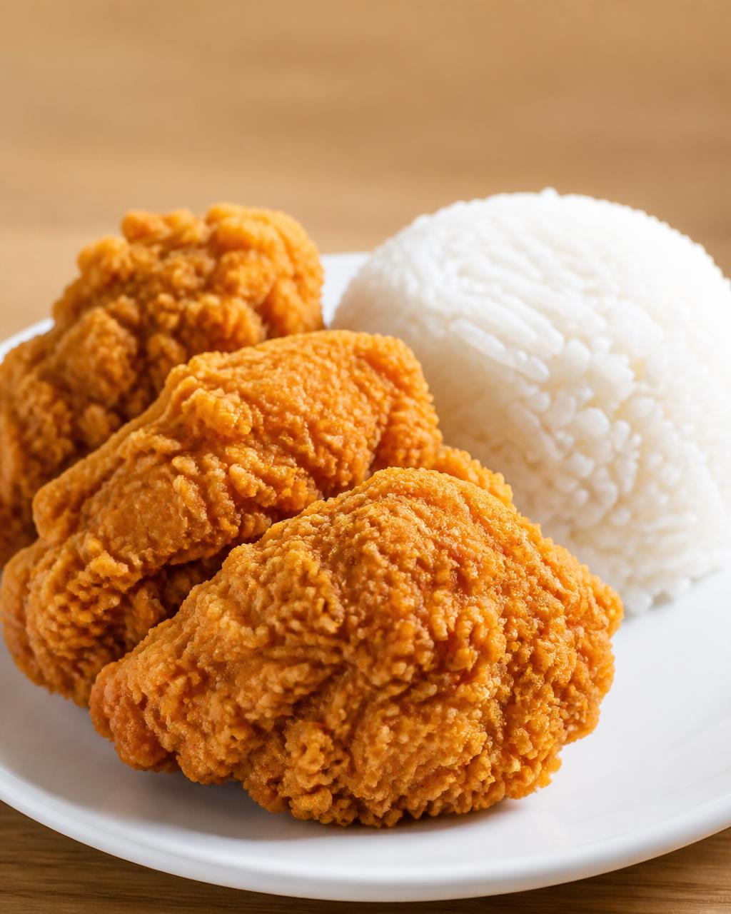 Paket Ayam Goreng + Nasi